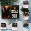 Bon Jovi Band 2025 Wall Hanging Calendar cMWdFrJ