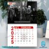 Bon Jovi Band 2025 Wall Hanging Calendar-c XMu1Vth