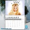 Britney Spears 2025 Wall Hanging Calendar-b bl72Cir