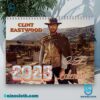 Clint Eastwood 2025 Wall Hanging Calendar 1yT2eoH