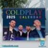 Coldplay 2025 Wall Hanging Calendar-a EoyBXaJ