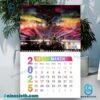 Coldplay 2025 Wall Hanging Calendar-x FlqJ2OB