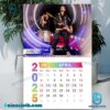 Coldplay 2025 Wall Hanging Calendar-y roXDkUg