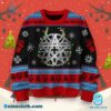 Disturbed Hello Darkness My Old Friends Ugly Christmas Sweater-a WHpOGfD