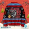 Disturbed Hello Darkness My Old Friends Ugly Christmas Sweater-b PzQ7uYt