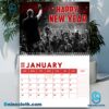 Five Finger Death Punch 2025 Wall Hanging Calendar-b EbV9TSZ