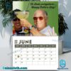 Jimmy Buffett 2025 Wall Hanging Calendar-z lj6R1Vi