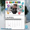 Juice Wrld 2025 Wall Hanging Calendar-x JZa2TU7