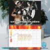 Kiss Band 2025 Wall Hanging Calendar-y FBetP5C