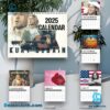Kurt Cobain 2025 Wall Hanging Calendar SEc0Bv8