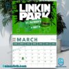 Linkin Park 2025 Wall Hanging Calendar-x k4hecYn