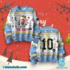 Messi All I Want For Christmas Is The Goat Sweater NPOnqmW