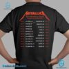 Metallica M72 World Tour 2025 No Repeat Weekend Double Sided T-shirt-b 1OTQxsF