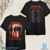 Metallica M72 World Tour 2025 No Repeat Weekend Double Sided T-shirt Khz5LQj