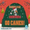 Miami Hurricanes Christmas Go Canes Beanie Hat nPrqdgS
