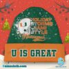 Miami Hurricanes Holiday Storms Miami Style Christmas Beanie Hat tKpHcPW