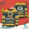 Mickey And Minnie Mouse Green Bay Packers Ugly Christmas Sweater-c RvMAoFt