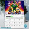 Notre Dame Fighting Irish Football 2025 Wall Hanging Calendar-b W5xR7vV
