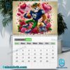 Notre Dame Fighting Irish Football 2025 Wall Hanging Calendar-c 1xzQDkg