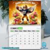 Notre Dame Fighting Irish Football 2025 Wall Hanging Calendar-z BmiexIq