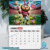 Ohio State Buckeyes Football 2025 Wall Hanging Calendar-y rijFzWh