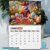 Ole Miss Rebels Football 2025 Wall Hanging Calendar-y P4E2bFr
