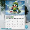 Oregon Ducks Football 2025 Wall Hanging Calendar-a 3lLgF67