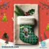 Oregon Ducks Plaid Christmas Stockings-c YevC0ls