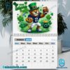 Penn State Nittany Lions Football 2025 Wall Hanging Calendar-c 4GRTvIl