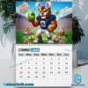 Penn State Nittany Lions Football 2025 Wall Hanging Calendar-x a3821zJ