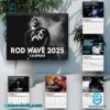 Rod Wave 2025 Wall Hanging Calendar yxcsHG7