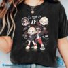 Rose And Bruno Mars Apt. Song Cartoon Chibi Style Unisex T-shirt-b OVuw0pb