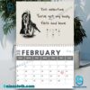 Sleep Token 2025 Wall Hanging Calendar-c 8jNrKa1
