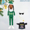 Snoop Dogg Snoop On A Stoop 2024 Christmas Elf Doll b