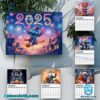 Stitch 2025 Wall Hanging Calendar o18LAZ2