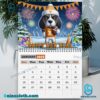 Tennessee Volunteers Football 2025 Wall Hanging Calendar-a Hu50hIq
