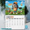 Tennessee Volunteers Football 2025 Wall Hanging Calendar-z N4DqB8L
