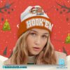 Texas Longhorns Longhorn Lights Shine Bright Christmas Beanie Hat-a 9620FsG