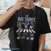 The Big Three Novak Djokovic, Rafael Nadal And Roger Federer Signatures Shirt hOFlmRz