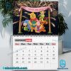 Winnie The Pooh 2025 Wall Hanging Calendar-a dm5w4WA