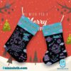 Arcane League Of Legends Jinx Was Here Christmas Stocking SGxpXm7