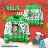 Billie Eilish I Am The Bad Santa Ugly Christmas Sweater X7QZagT