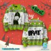 Charli Xcx Brat Ugly Christmas Sweater M6ZxI4i