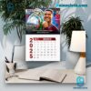 Cristiano Ronaldo 2025 Wall Hanging Calendar-y PbV7iuW