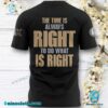 Dallas Mavericks 2025 MLK The Time Is Always Right To Do What Is Right Shirt-b OhAJMDi