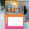 Dunkin' Donuts 2025 Wall Hanging Calendar-a O5ZQj63