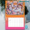 Dunkin' Donuts 2025 Wall Hanging Calendar-x RU126Pd