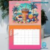 Dunkin' Donuts 2025 Wall Hanging Calendar-z zxAISZ0