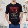 Elvis Presley The King Of Rock N' Roll 90th Anniversary 1935-2025 Signature Thank You For The Memories Unisex T-shirt ZEXorqu