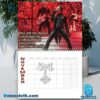 Ghost Rock Band Heavy Metal 2025 Wall Hanging Calendar-c BMjJTbU